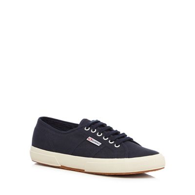 Navy 'Cotu' lace up shoes